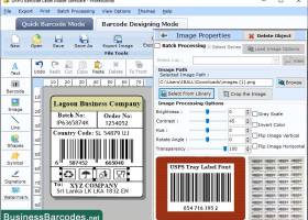 USPS Tray Label Barcode Software screenshot