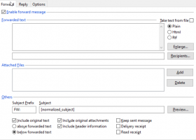 Respond Message screenshot