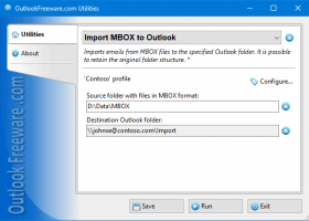 Import Messages from MBOX Files screenshot