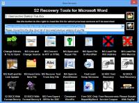 S2 Recovery Tools for Microsoft Word screenshot