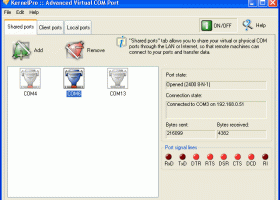 Advanced Virtual COM Port screenshot
