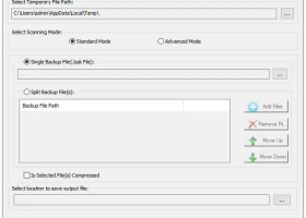 Aryson SQL Backup Recovery screenshot