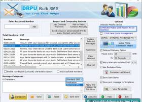 GSM Mobile SMS Marketing Software screenshot