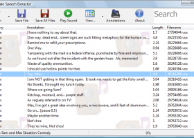 Telltale Speech Extractor screenshot