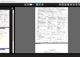 ASP.NET Web Document Viewer SDK Control screenshot