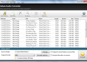 Helium Audio Converter screenshot