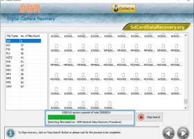 Digital Camera Recovery Software screenshot