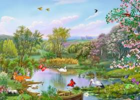 Enchanting Forest Screensaver screenshot