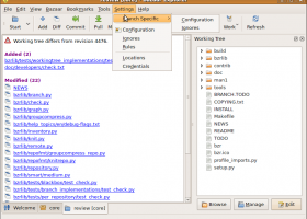 Bazaar Explorer screenshot