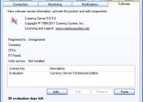 Currency Server screenshot