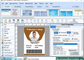 Printing Student Id Card Generator screenshot