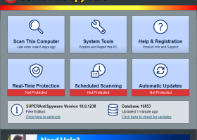 SUPERAntiSpyware Free Edition screenshot