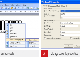 Bar Code Generator for .NET/ASP.NET TBarCode screenshot