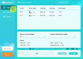 iSunshare CloneGo screenshot