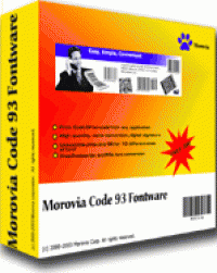 Code 93 Fonts screenshot