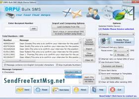 GSM Mobile SMS Messaging screenshot