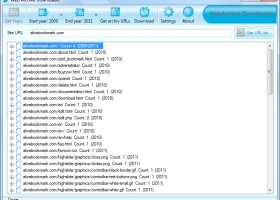 Web Archive Downloader screenshot