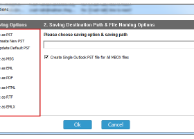 Mbox Converter Software screenshot