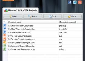 VBA Password Recovery Lastic screenshot