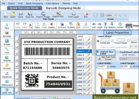 Packaging Barcode Generator Program screenshot