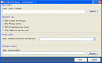 Outlook PST Converter 2007 screenshot