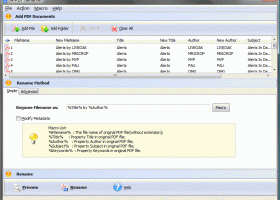 A-PDF Rename screenshot