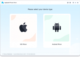 Apeaksoft Phone Mirror screenshot