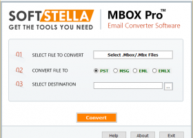 MBOX to PST File Conversion screenshot