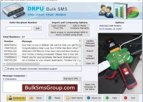 Bulk SMS USB Modem screenshot