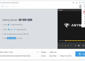 AnyMP4 Video Enhancement screenshot