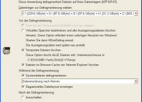 HDiskDefrag screenshot