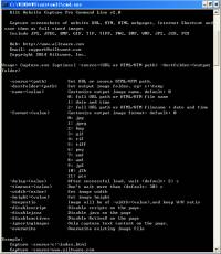 Ailt Website Capture Pro Command Line screenshot