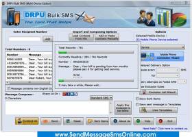 GSM Mobile Text SMS Software screenshot