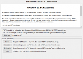 jPDFAssemble screenshot