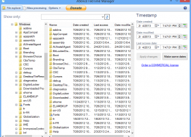 Atlence FileTime Manager screenshot