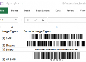 Excel Code 39 Barcode Generator screenshot