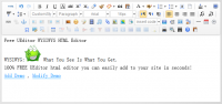 UEditor WYSIWYG HTML Editor screenshot