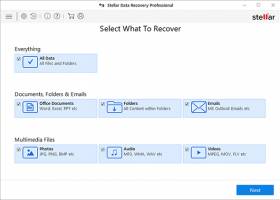 Stellar Data Recovery-Windows Pro screenshot