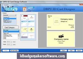 ID Badge MakerSoftware screenshot