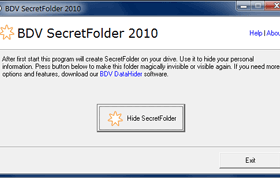 BDV SecretFolder screenshot