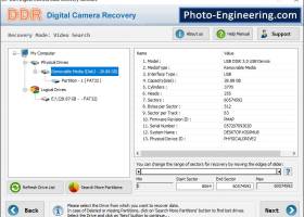 Camera Photo Recovery Software screenshot