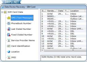 Data Recovery SIM Card screenshot