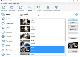 Screensaver Factory Enterprise screenshot