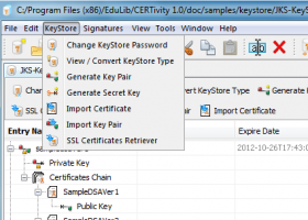 CERTivity screenshot