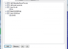 XLS (Excel) to DBF Converter screenshot