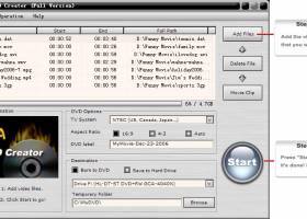 AoA DVD Creator screenshot