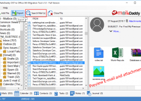 MailsDaddy OST to Office 365 Migration screenshot