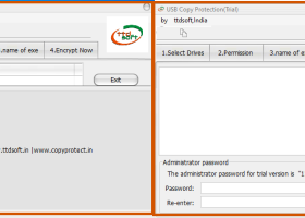 USB Copy Protection for Window ttdsoft screenshot
