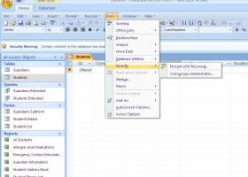 Classic Menu for Access 2007 screenshot