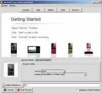 BestSoft Free Zune Converter screenshot